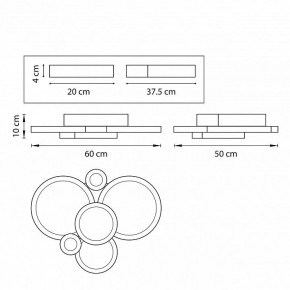 Потолочная люстра Lightstar Breve 749081 в Пойковском - poikovskii.mebel24.online | фото 3