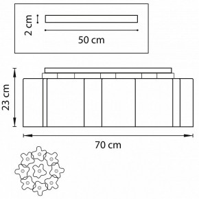 Потолочная люстра Lightstar Nubi 802093 в Пойковском - poikovskii.mebel24.online | фото 2