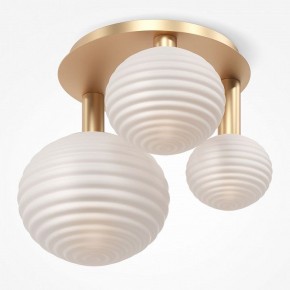 Потолочная люстра Maytoni Halo MOD268CL-03G в Пойковском - poikovskii.mebel24.online | фото 2