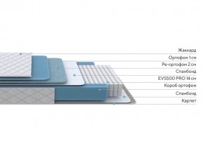 PROxSON Матрас FIRST 500 Flat M (Ткань Синтетический жаккард) 120x190 в Пойковском - poikovskii.mebel24.online | фото 2