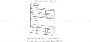 МИЛАН-1 Секция ТВ (ЦРК.МЛН.01 секция ТВ) в Пойковском - poikovskii.mebel24.online | фото 2