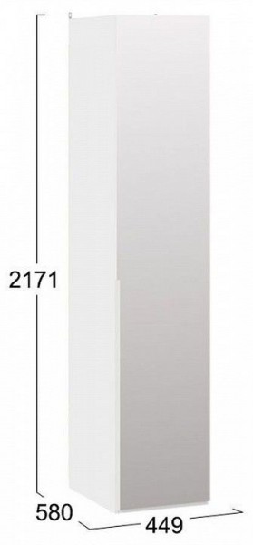Шкаф для белья Порто СМ-393.07.002 в Пойковском - poikovskii.mebel24.online | фото 4