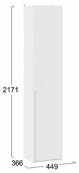 Шкаф для белья Порто СМ-393.07.211 в Пойковском - poikovskii.mebel24.online | фото 12
