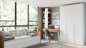 Шкаф для белья Порто СМ-393.07.211 в Пойковском - poikovskii.mebel24.online | фото 9