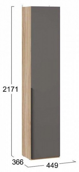 Шкаф для белья Порто СМ-393.07.211 в Пойковском - poikovskii.mebel24.online | фото 12