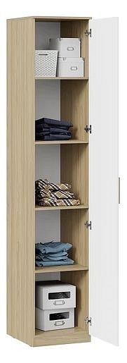 Шкаф для белья Сэнди в Пойковском - poikovskii.mebel24.online | фото 2