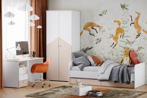 Шкаф для одежды НМ 041.42 "Банни" (Бисквит) в Пойковском - poikovskii.mebel24.online | фото 3