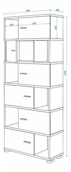 Шкаф комбинированный Домино СБ-30/6 в Пойковском - poikovskii.mebel24.online | фото 3