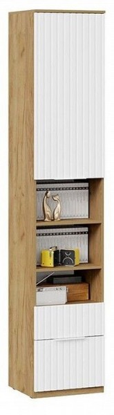 Шкаф комбинированный Хилтон Исп. 2 в Пойковском - poikovskii.mebel24.online | фото 4