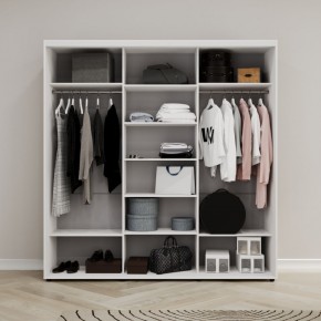 Шкаф-купе Акцент-Сим Д 2400-600 в Пойковском - poikovskii.mebel24.online | фото 2