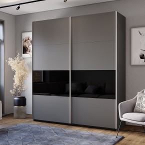Шкаф-купе Харви ШКК-10 (графит) в Пойковском - poikovskii.mebel24.online | фото