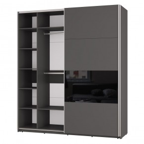 Шкаф-купе Харви ШКК-10 (графит) в Пойковском - poikovskii.mebel24.online | фото 2