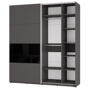 Шкаф-купе Харви ШКК-10 (графит) в Пойковском - poikovskii.mebel24.online | фото 3