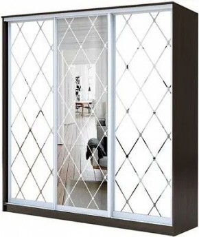 Шкаф-купе ХИТ 23-20-666 РОМБ БОЛЬШОЙ МАТОВЫЙ в Пойковском - poikovskii.mebel24.online | фото