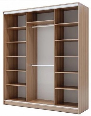 Шкаф-купе ХИТ 24-18/2-111 (620) в Пойковском - poikovskii.mebel24.online | фото 2