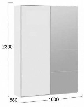Шкаф-купе Траст в Пойковском - poikovskii.mebel24.online | фото 3
