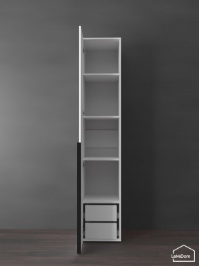 Шкаф Linnea MHR-1-4 2050х400х510 (Белый-М 11.1.1) в Пойковском - poikovskii.mebel24.online | фото 7