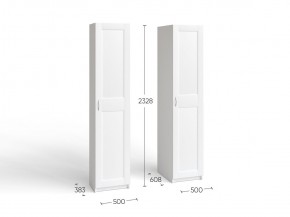 Шкаф МАКС однодверный, цвет белый в Пойковском - poikovskii.mebel24.online | фото 3