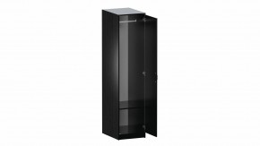 Шкаф ОРИОН однодверный, цвет Дуб Венге в Пойковском - poikovskii.mebel24.online | фото 3