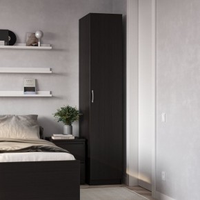 Шкаф ПЕГАС однодверный, цвет Дуб Венге в Пойковском - poikovskii.mebel24.online | фото 4