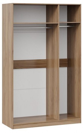 Шкаф платяной Глосс СМ-319.07.432 в Пойковском - poikovskii.mebel24.online | фото 2