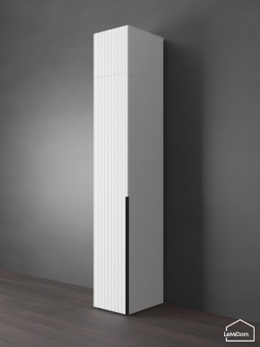 Шкаф с антресолью Linnea MHR-1A-2 2450х400х510 (Белый-М 11.1.2) в Пойковском - poikovskii.mebel24.online | фото 1