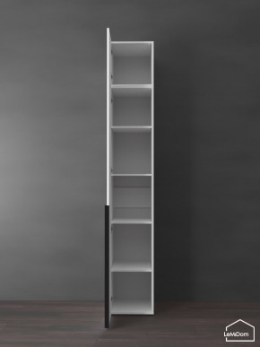 Шкаф с антресолью Linnea MHR-1A-2 2450х400х510 (Белый-М 11.1.2) в Пойковском - poikovskii.mebel24.online | фото 4