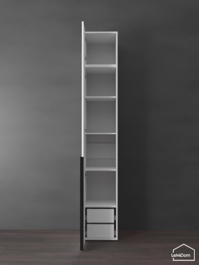 Шкаф с антресолью Linnea MHR-1A-4 2450х400х510 (Белый-М 11.1.1) в Пойковском - poikovskii.mebel24.online | фото 6