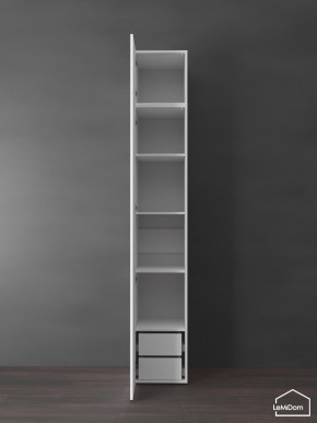 Шкаф с антресолью Linnea MHR-1POA-4 2450х400х510 (Белый-М 11.1.1) в Пойковском - poikovskii.mebel24.online | фото 6