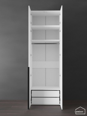 Шкаф с антресолью Linnea MHR-2A-3 2450х800х510 (Белый-М 11.1.2) в Пойковском - poikovskii.mebel24.online | фото 6