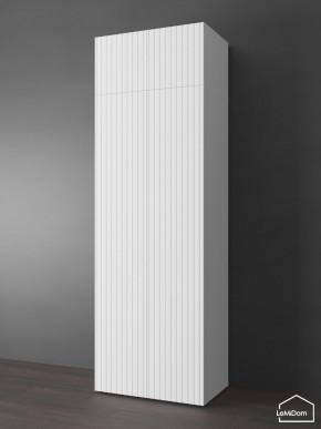 Шкаф с антресолью Linnea MHR-2POA-3 2450х800х510 (Белый-М 11.1.1) в Пойковском - poikovskii.mebel24.online | фото 1
