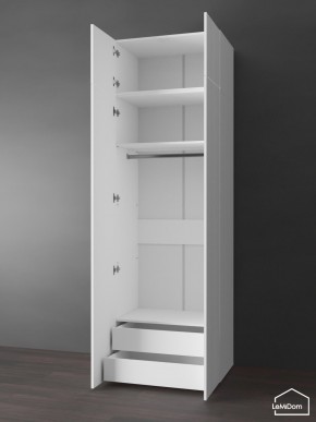 Шкаф с антресолью Linnea MHR-2POA-3 2450х800х510 (Белый-М 11.1.1) в Пойковском - poikovskii.mebel24.online | фото 6