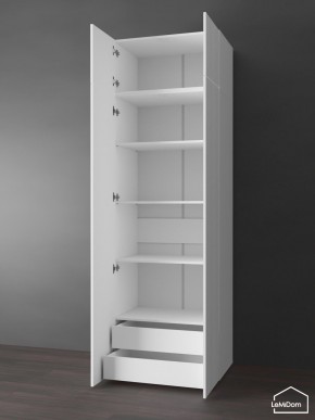 Шкаф с антресолью Linnea MHR-2POA-4 2450х800х510 (Белый-М 11.1.1) в Пойковском - poikovskii.mebel24.online | фото 5