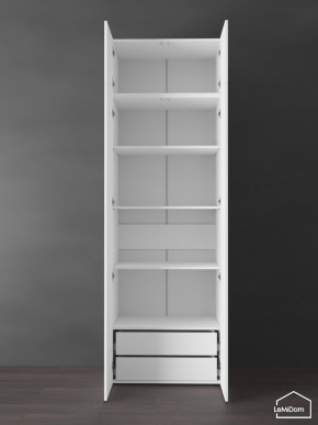 Шкаф с антресолью Linnea MHR-2POA-4 2450х800х510 (Белый-М 11.1.2) в Пойковском - poikovskii.mebel24.online | фото 6
