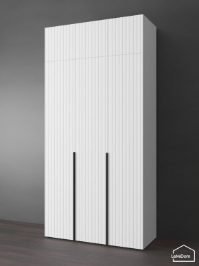 Шкаф с антресолью Linnea MHR-3A-1 2450х1200х510 (Белый-М 11.1.1) в Пойковском - poikovskii.mebel24.online | фото 1