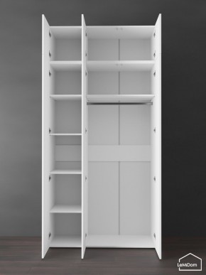 Шкаф с антресолью Linnea MHR-3POA-1 2450х1200х510 (Белый-М 11.1.1) в Пойковском - poikovskii.mebel24.online | фото 4