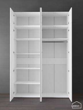 Шкаф с антресолью Linnea MHR-4POA-1 2450х1600х510 (Белый-М 11.1.2) в Пойковском - poikovskii.mebel24.online | фото 4