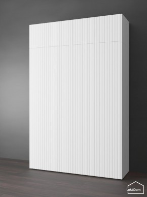 Шкаф с антресолью Linnea MHR-4POA-2 2450х1600х510 (Белый-М 11.1.2) в Пойковском - poikovskii.mebel24.online | фото 1