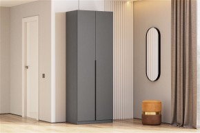 Шкаф ШК-5 + 4 полки (800) Графит в Пойковском - poikovskii.mebel24.online | фото
