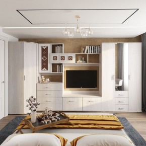 Шкаф угловой Белла (Ясень белый) в Пойковском - poikovskii.mebel24.online | фото 3