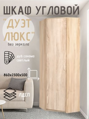 Шкаф угловой Дуэт Люкс без зеркала в Пойковском - poikovskii.mebel24.online | фото 5