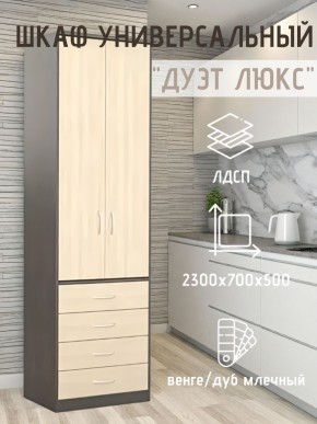 Шкаф универсальный Дуэт Люкс в Пойковском - poikovskii.mebel24.online | фото 3