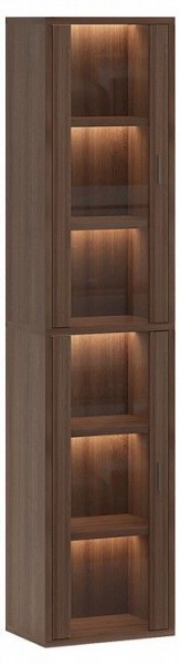 Шкаф-витрина Домино СУ(ш1в2)+2ФС в Пойковском - poikovskii.mebel24.online | фото