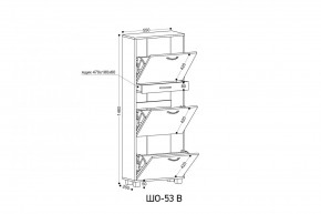 ШО-53 В тумба для обуви в Пойковском - poikovskii.mebel24.online | фото 3