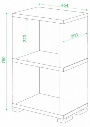 Стеллаж-колонка Домино СБ-15/2 в Пойковском - poikovskii.mebel24.online | фото 2