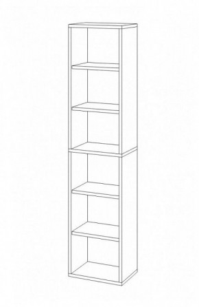 Стеллаж-колонка Домино СУ(ш1в2) в Пойковском - poikovskii.mebel24.online | фото 3