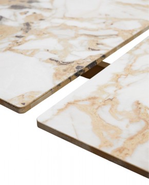 Стол ACERRA NEW 160 GLOSS GRAND JADE SOLID CERAMIC/ каркас цвета шампань, ®DISAUR в Пойковском - poikovskii.mebel24.online | фото 8