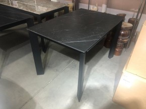 Стол CORNER 120 MATT BLACK MARBLE SOLID CERAMIC / BLACK, ®DISAUR в Пойковском - poikovskii.mebel24.online | фото 10