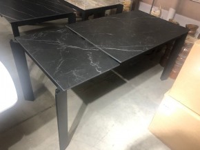 Стол CORNER 120 MATT BLACK MARBLE SOLID CERAMIC / BLACK, ®DISAUR в Пойковском - poikovskii.mebel24.online | фото 12