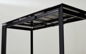 Стол CORNER 120 MATT BLACK MARBLE SOLID CERAMIC / BLACK, ®DISAUR в Пойковском - poikovskii.mebel24.online | фото 2